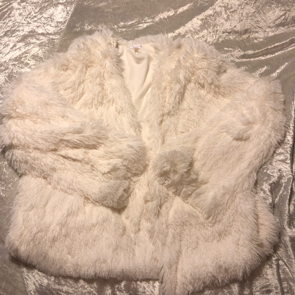Fluffy jacket